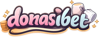 Logo donasibet pada navigasi atas